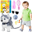 Interactive Dancing Dog Toy with Leash, Realistic Barking, and 10 Songs
