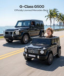 Mercedes Benz G-Class G500 Black 24V Ride-On Toy for Two Kids