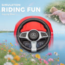 Mercedes-Benz C-Class Red 2-in-1 Ride-On and Push Car