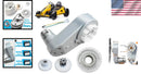 24V RS775 Motor Gearbox for Power Wheels 18V-24V High Torque Enhancement