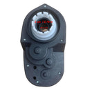 24V High Torque 30000RPM Gearbox for Powered Wheels with Large Axle Opening