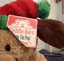 Cuddle Barn Animated Singing Christmas Puppy Plush 10" - Yule Tie Edition