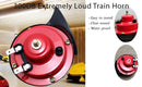 ZJWZCZCM 300DB High-Volume Train Horns, 12V Waterproof Air Horn Replacement Set