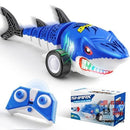 Glow-In-The-Dark Electric RC Shark Car for Kids - 2.4GHz Remote Control Toy