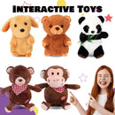 Interactive Talking Panda: Nodding Animated Toy That Repeats Your Words