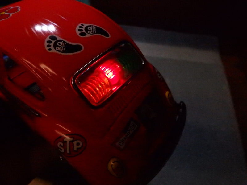 Vintage TAIYO Battery-Operated VW Beetle Toy Car from Japan with Original Box