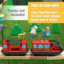 Robust Electric Train Set Featuring Adaptable Passengers - Ideal for Ages 3 and Up