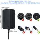 TUAGUI 24V Charger for Children's Electric Ride-On Vehicles