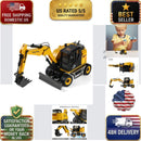 1:50 Scale Metal Excavator Toy for Kids