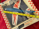 Remco 1965 Electronic Flying Stunt Plane Toy with Box - Untested Battery Operated