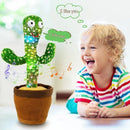 Interactive Plush Dancing Cactus with 120 Songs and Voice Repetition