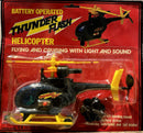 Vintage Thunder Flash Battery-Powered Helicopter - Rare Find in Original Packaging