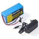 24V 5Ah Lithium Battery and 29.4V 1A Charger Set for Children's Ride-On Toys