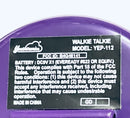 Youthtronics YEP-112 Vintage Walkie Talkies in Purple, Blue, and Yellow