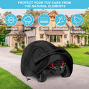 55.5" Kids Electric Vehicle Protection Cover - Sturdy Oxford Material with Wind-Resistant Features
