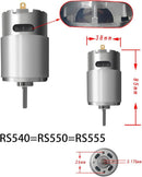 High-Speed Motor Pair for Kids' Power Wheels - 12V, 18V, 20V, 24V
