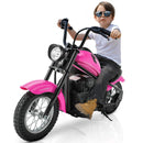 ELEMARA 24V Electric Dirt Bike for Big Kids - 15 mph Speed and 150 lb Capacity