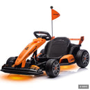 24V Licensed McLaren Kids Go Kart with Drift Feature and LED Lights