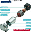 Red 12V Truck Air Horn with Compressor and Relay Kit