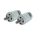 Set of 2 RS550 Electric Motors 35000RPM for 24V Kids Ride-On Vehicles