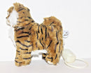 BROWN STRIPED REMOTE CONTROL MEOWING WALKING KITTEN TOY