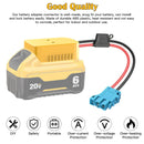 20V Battery Converter for Power Wheels | Peg-Perego Compatible Adapter with Harness
