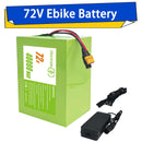 72V 40Ah Lithium Battery with 100A BMS and Charger