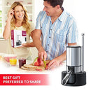Smart Electric Wine Aerator and Pourer with One-Touch Dispensing