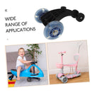 SUPVOX Universal Plastic Replacement Wheels for Wiggle Cars