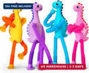 4-Pack Dinosaur Adventure Airplane and Car Toys for Toddlers and Kids