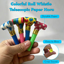 Vibrant 30-Pack Party Blowouts - Fun Squawker Horns for Celebrations