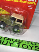 Classic LJN ROUGH RIDERS Green Military CJ Jeep 4x4 Truck