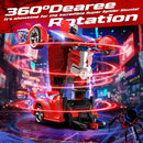 Transforming Spider RC Car Robot, 2.4GHz Remote Control Toy for Kids, Red