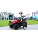 12V Electric Ride-On Car for Kids with Dual Motors, Remote Control, LED Lights, and Music