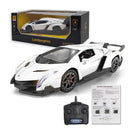 Lamborghini 1:24 Scale Licensed Remote Control Car - White 2.4G