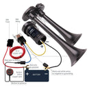 FARBIN Dual Trumpet Train Horn for Cars and Trucks with Control Button