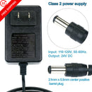 Weeylif 24V Charger for Kids' Ride-On Toy Cars, Black