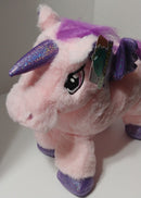 Plush 16” Musical Unicorn with LED for Infants and Toddlers - Pink
