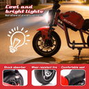 Children's Electric Motorcycle with 24V 300W Power and 14" Wide Tires, Speed Up to 11.18 MPH