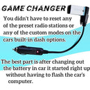 12V Automotive Battery Memory Preserver for On-Board Data