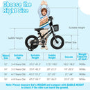 14-Inch Bicycle for Kids with Basket and Training Wheels for Ages 4 to 5