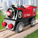 Hape: Electric Engine No.1 - Red, White, and Black - Ages 3+