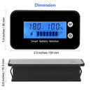 Waterproof Battery Monitor12v 24v 36v 48v 60v 72v ,Car Motorcycle Golf cart B...
