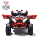 24V 400W Children's Ride-On UTV with Remote, 4-Wheel Suspension, Bluetooth Music, and LED Lights