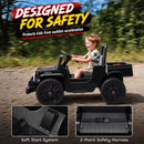 Toyota FJ45 Pick Up Electric Ride-On Truck for Kids, 24V, Black