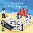 Battery-Powered Multi-Level Police Car Track – Create Various Configurations