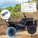 HONEY JOY 24V Kids 4-in-1 ATV with Metal and Polypropylene Construction, 35", 19", and 24" Options