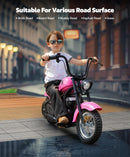 ELEMARA 24V Electric Dirt Bike for Big Kids - 15 mph Speed and 150 lb Capacity