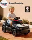 Dodge Police Electric Ride-On Car for Toddlers 1-3 with Lights and Horn