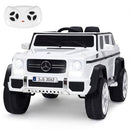 Mercedes-Maybach 12V Licensed Kids Ride-On Car with Remote, White